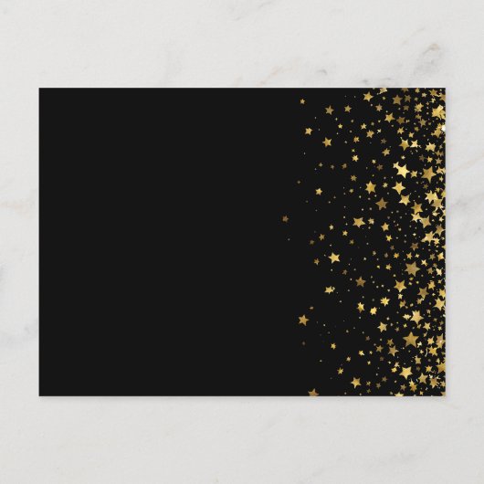 13歳の誕生日が正式に10代の若者写真コラージュ インビテーションポストカード (裏面)