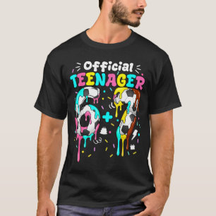 13歳の誕生日をお祝いする少年少女のための6+7=67Tシャツ Tシャツ