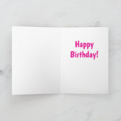 13歳の誕生日カード ティーンエイジャー向け カード (内部)