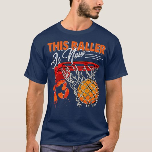 13歳の誕生日バスケットボールTシャツ 面白い13歳 Tシャツ (正面)