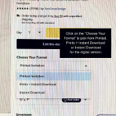 13歳の誕生日パーティー手描きブルーユニークグリーン 招待状