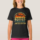 13歳の誕生日贈答ヴィンテージ2009年限定 Tシャツ (正面)