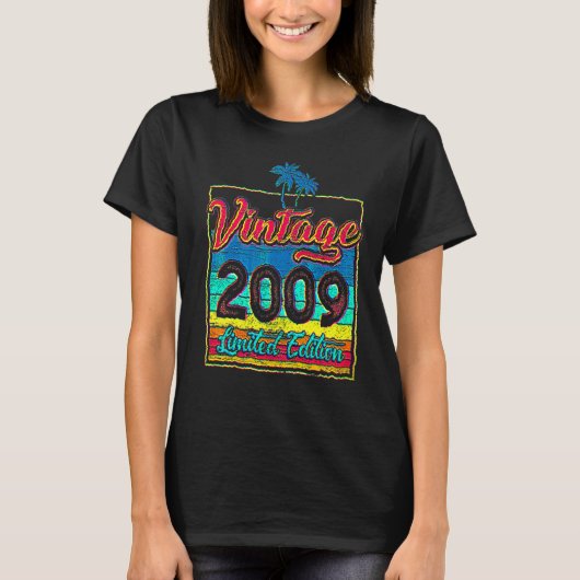13歳の誕生日 おめでとう 2009年製 Tシャツ (正面)