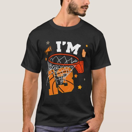 13歳の誕生日 スケッチボーイ 13歳 13歳の少年 Tシャツ (正面)