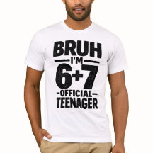 13歳の誕生日Tシャツ 6 7 誕生日 13