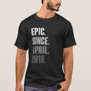 13歳ヴィンテージ2010年4月誕生日13th Deco Tシャツ