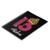 13歳公式10代の若者13誕生日ギフト ノートブック (左側)