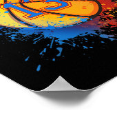 13歳13誕生日バスケットボールギフトfor Boy ポスター (角)