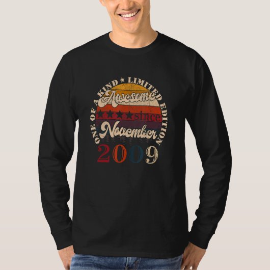13歳 2009年11月から素晴らしい 13歳の誕生日1 Tシャツ (正面)