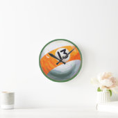 13球 ラウンド壁時計 (ホーム)