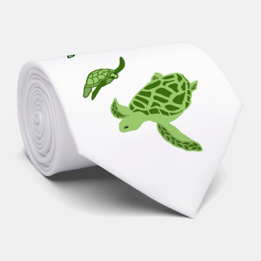 13番目のウミガメのラインナップ ネクタイ (ロール)