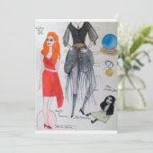 13紙人形 招待状 (スタンド正面)