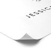 13表エレガント人お気に入りの席表 ポスター (角)