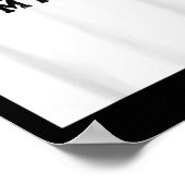 13誕生日のシャツに13歳でサイン ポスター (角)