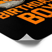 13誕生日バスケットボールジャージー13歳ボーイボ ポスター (角)