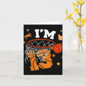 13誕生日バスケットボールボーイ13歳13歳Ye カード (黄色い花)