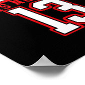 13誕生日バスケットボール恋人13歳Bday ポスター (角)