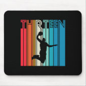 13誕生日ビスケツビルラバーギフト13歳R マウスパッド (正面)