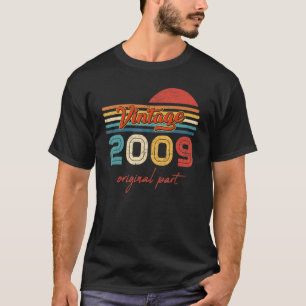 13誕生日ヴィンテージ2009オリジナルパート13年Ol Tシャツ
