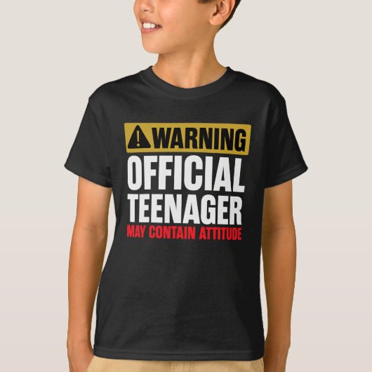 13誕生日公式10代の若者少年13年数学13th tシャツ (正面)