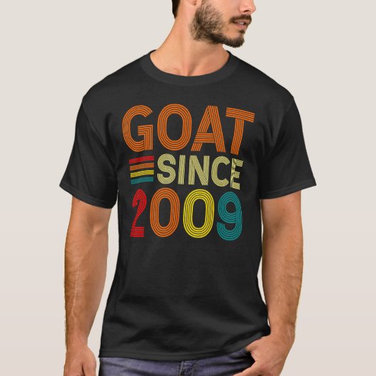 13誕生日13歳ヤギ2009年以降1 Tシャツ (正面)