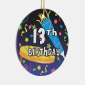 13誕生日 セラミックオーナメント (右)