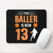 13誕生日Bysketbyll – このBykerは今13 マウスパッド (マウス)
