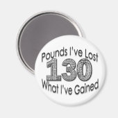 130ポンドの磁失った石 マグネット (正面/裏面)