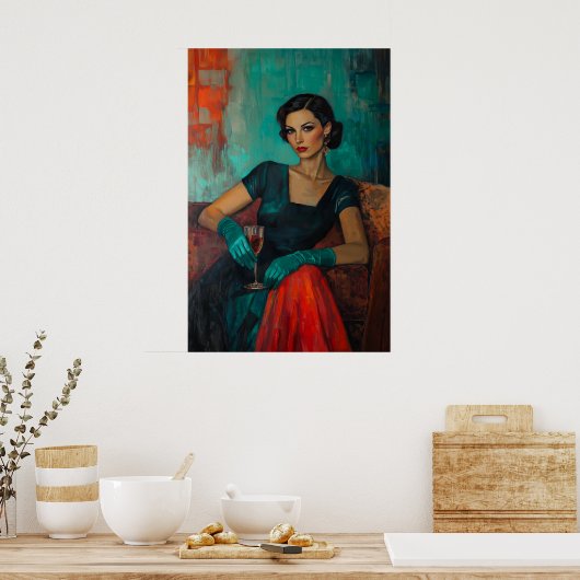 130人 ポスター (キッチン)