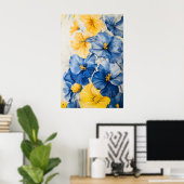 1304フローラ ポスター (ホームオフィス)