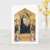 〒1306-1310ジョット市オニサンティマドンナ市 カード (黄色い花)