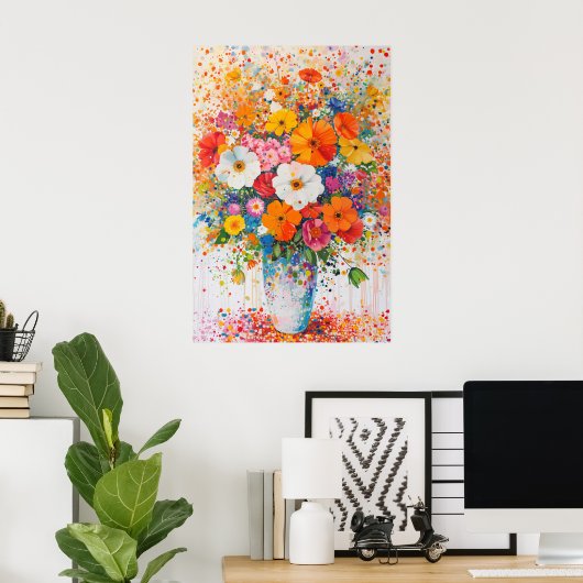 1308フローラ ポスター (ホームオフィス)