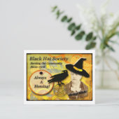 1308 Black Hat Societyポストカード ポストカード (スタンド正面)