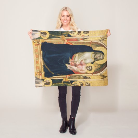 〒130-1310ジョット市オグニサンティマドンナ フリースブランケット (インサイチュ)