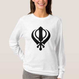 130px-Khanda1_svg Tシャツ