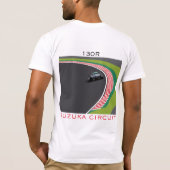 130R鈴鹿回路 Tシャツ (裏面)