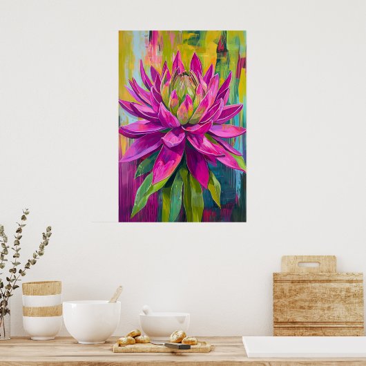 1310フローラ ポスター (キッチン)