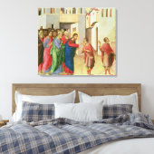 1311年、イエスは盲人の目生まれを開く キャンバスプリント (インサイチュ (寝室))