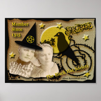 1313 Black Hat Secret Societyプリント ポスター