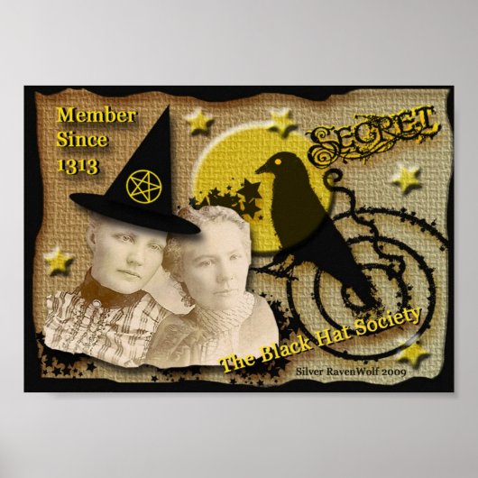 1313 Black Hat Secret Societyプリント ポスター (正面)