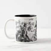 1314年にBannockburnの戦い ツートーンマグカップ (左)