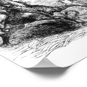 1314年のバンノックバーンの戦い ポスター (角)