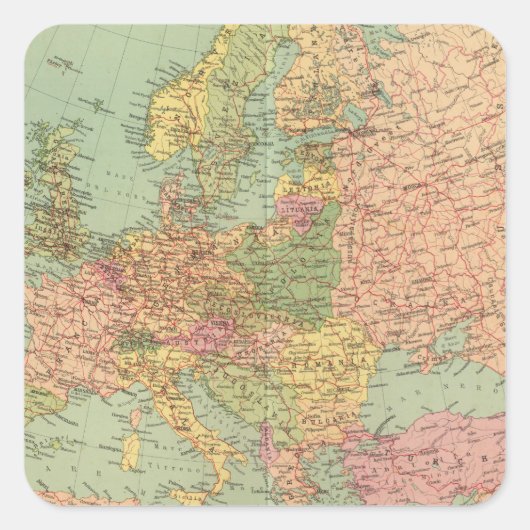 1314年の政治ヨーロッパ スクエアシール (正面)