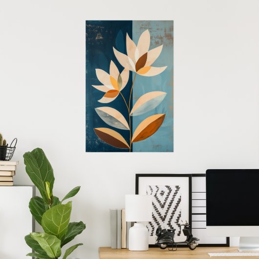 1316フローラ ポスター (ホームオフィス)