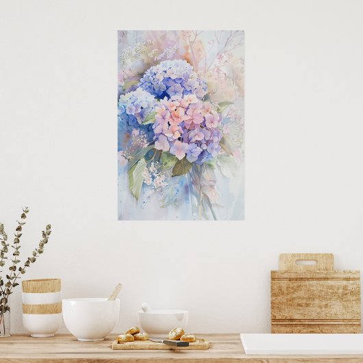 1317フローラ ポスター (キッチン)