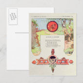 131.キツネと葡萄 ポストカード (正面/裏面)