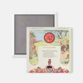 131.キツネと葡萄 マグネット (正面/裏面)