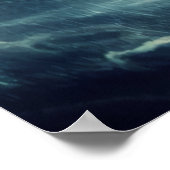 131.洪水と灯台 | AIアートポスター ポスター (角)