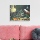 131-0059642野菜と果物の静止生活 キャンバスプリント (インサイチュ (リビング))