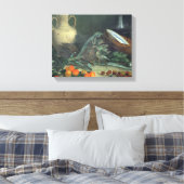 131-0059642野菜と果物の静止生活 キャンバスプリント (インサイチュ (寝室))